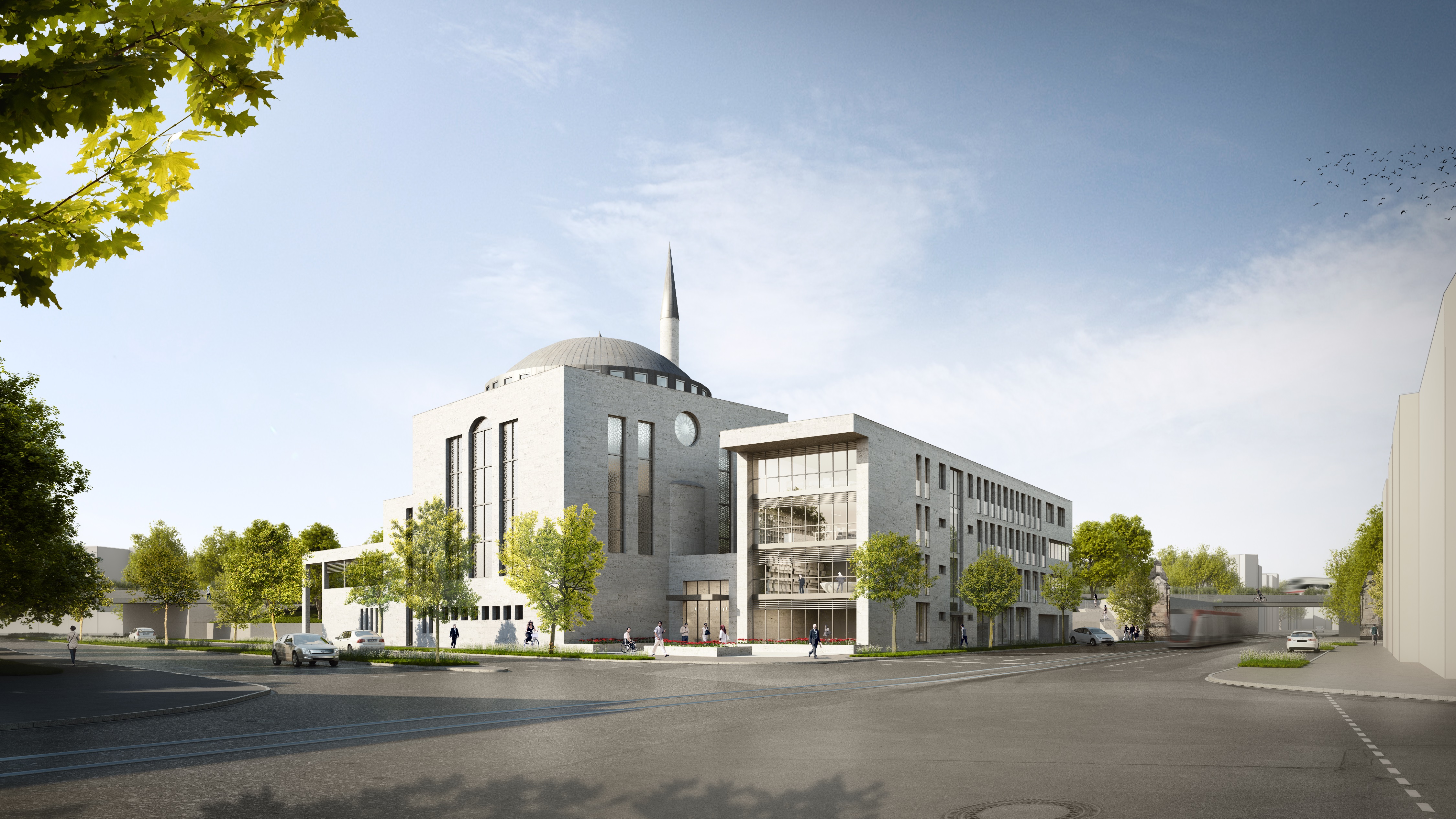 Foto: DITIB – Türkisch-Islamische Gemeinde zu Krefeld e.V. // Architekt: Nihat Bilgic
